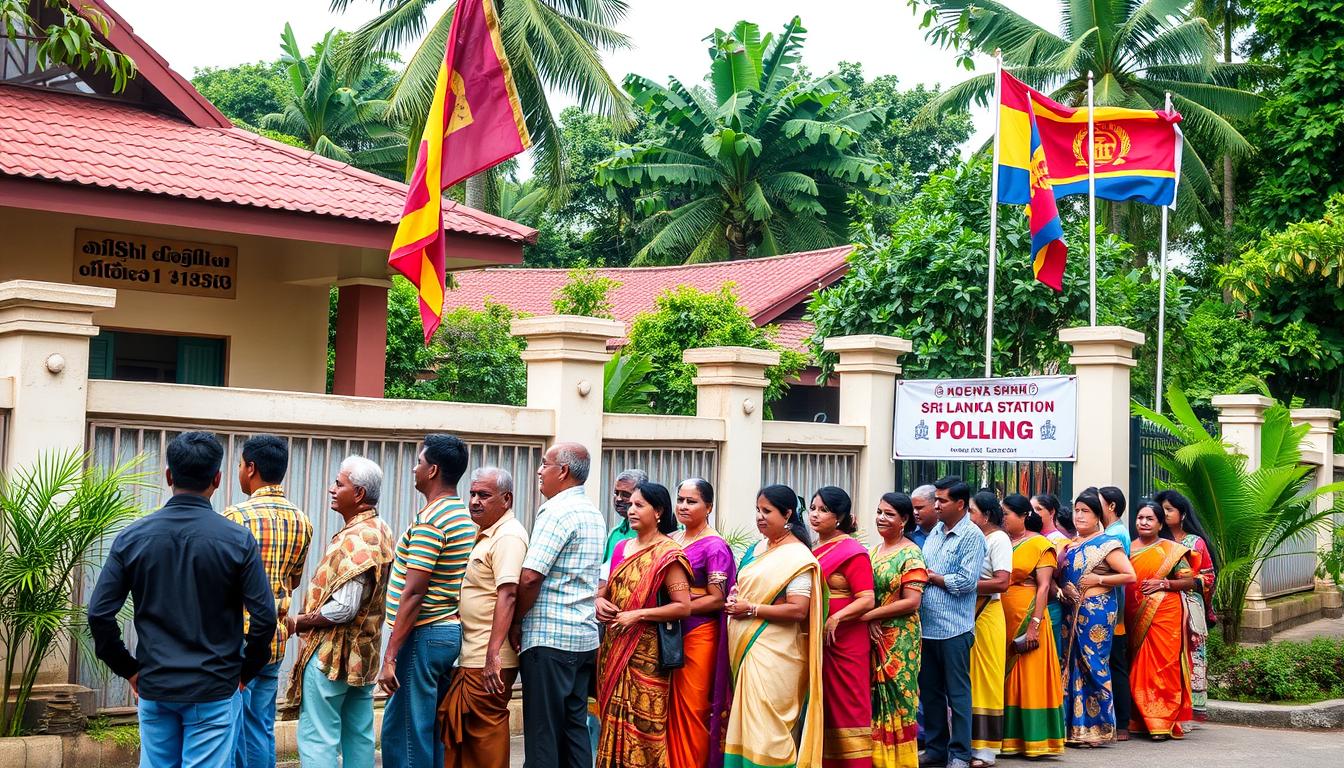 Voting under way in first Sri Lanka election since economic collapse